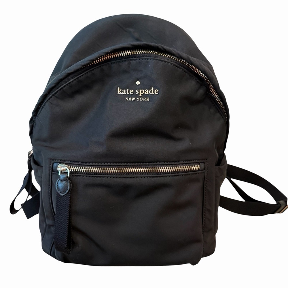 Kate Spade New York Black Backpack‎ 13" Travel Purse Carry On Lightweight Zipper